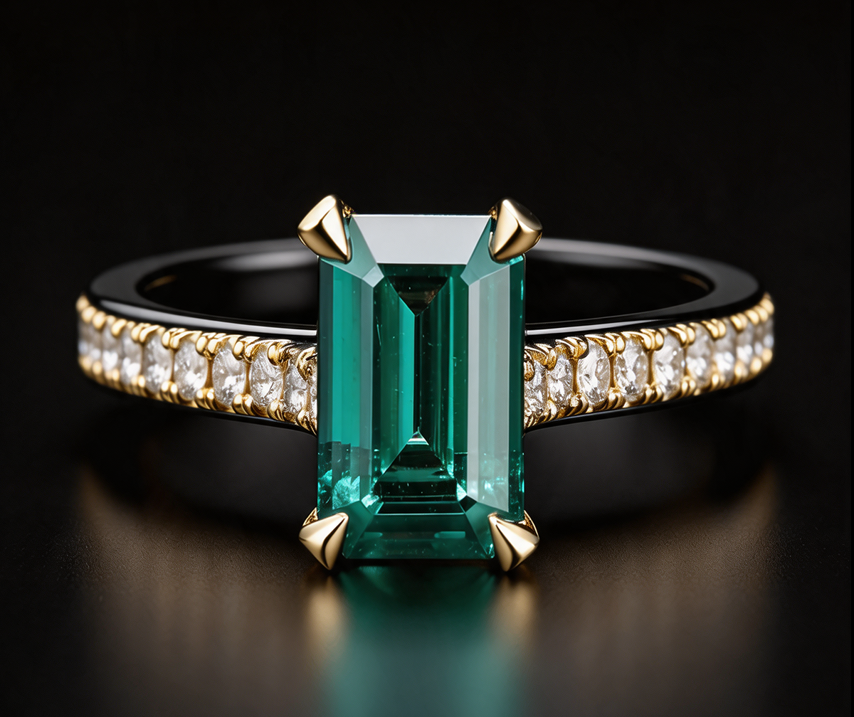 Silver Hoop Earrings Diamond