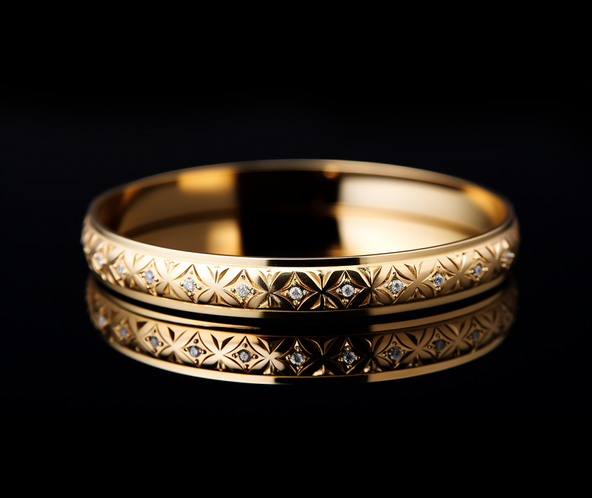 Silver Bangle Bracelet